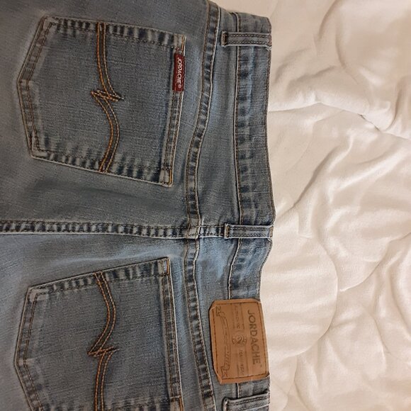 Jordache Straight Leg Jeans Light Blue Size 15/16 - Picture 4 of 5